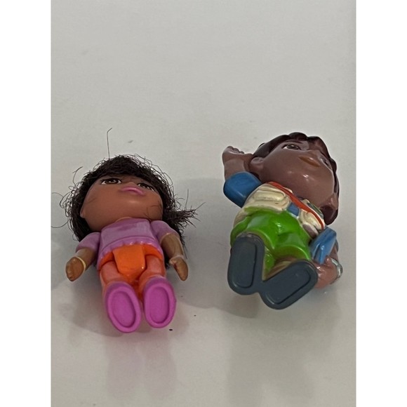 Dora the Explorer and Diego Mini Figures - Picture 3 of 3